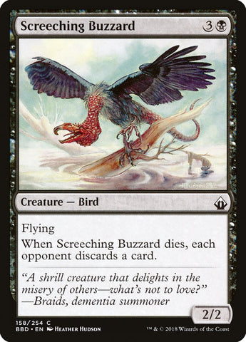 Magic | Screeching Buzzard [Battlebond] | The Nerd Merchant