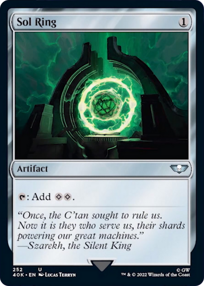 Magic | Sol Ring (252) [Warhammer 40,000] | The Nerd Merchant