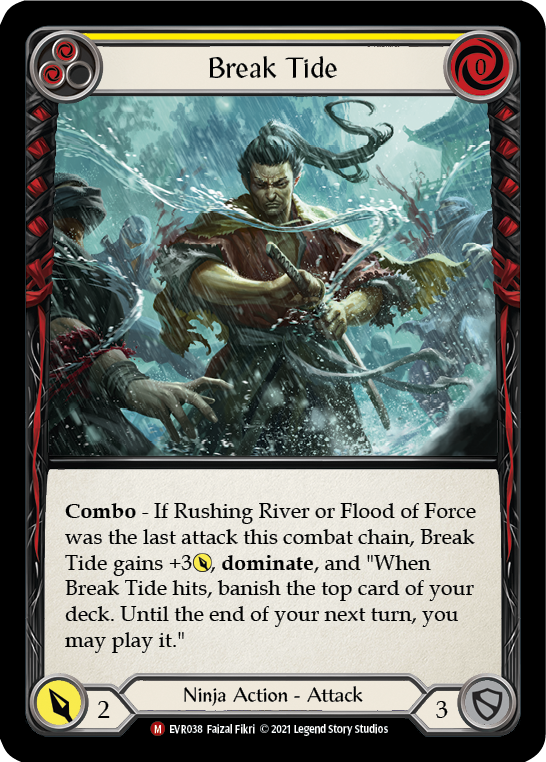 Flesh and Blood TCG | Break Tide [EVR038] (Everfest)  1st Edition Rainbow Foil | The Nerd Merchant