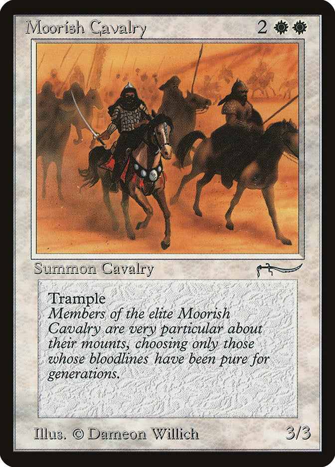Magic | Moorish Cavalry (Light Mana Cost) [Arabian Nights] | The Nerd Merchant