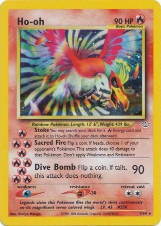 Pokemon | Ho-oh (7/64) [Neo Revelation Unlimited] | The Nerd Merchant