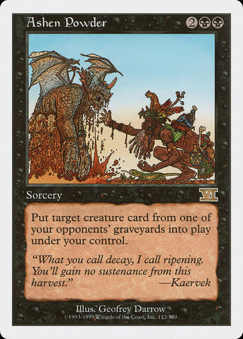 Magic | Ashen Powder [Classic Sixth Edition] | The Nerd Merchant