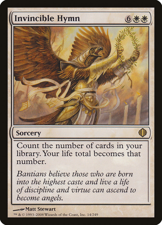 Magic | Invincible Hymn [Shards of Alara] | The Nerd Merchant