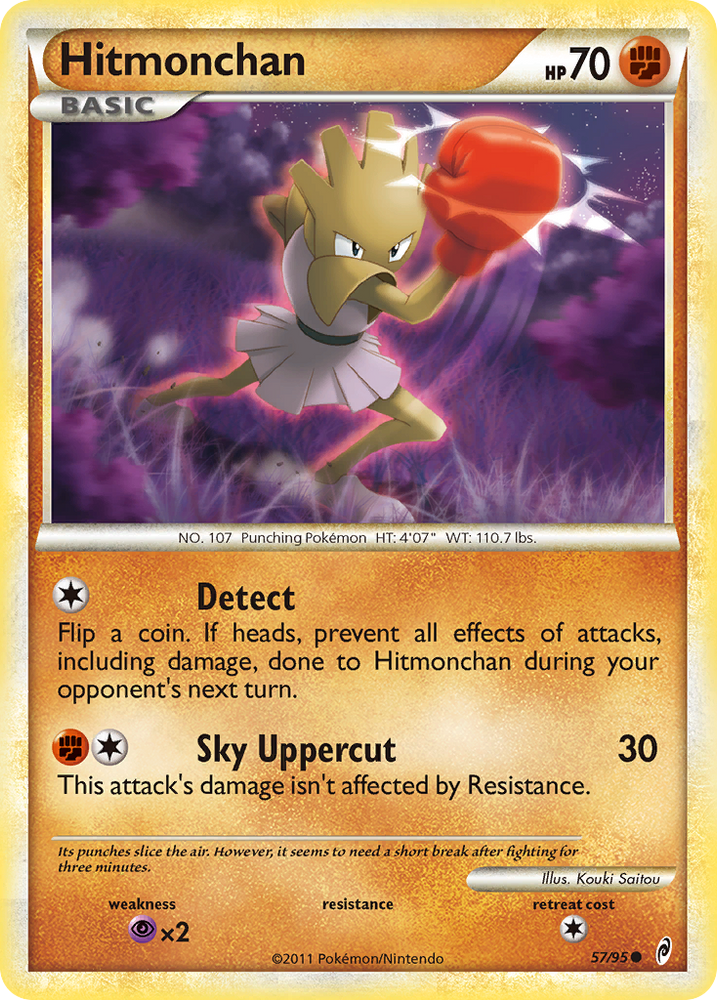 Pokemon | Hitmonchan (57/95) [HeartGold & SoulSilver: Call of Legends] | The Nerd Merchant