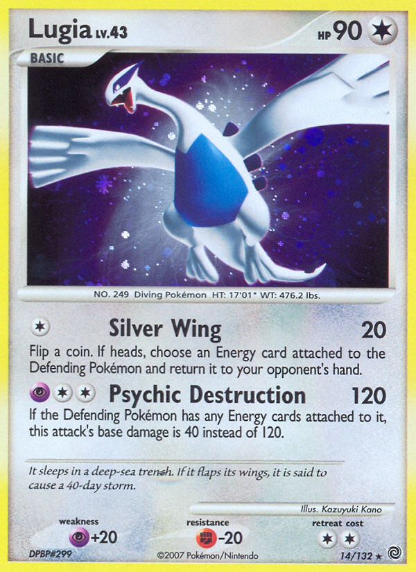 Pokemon | Lugia (14/132) [Diamond & Pearl: Secret Wonders] | The Nerd Merchant
