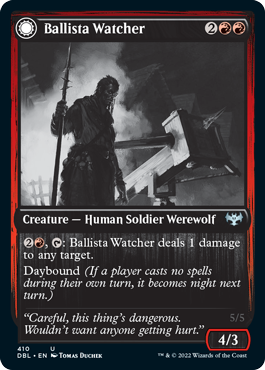 Magic | Ballista Watcher // Ballista Wielder [Innistrad: Double Feature] | The Nerd Merchant