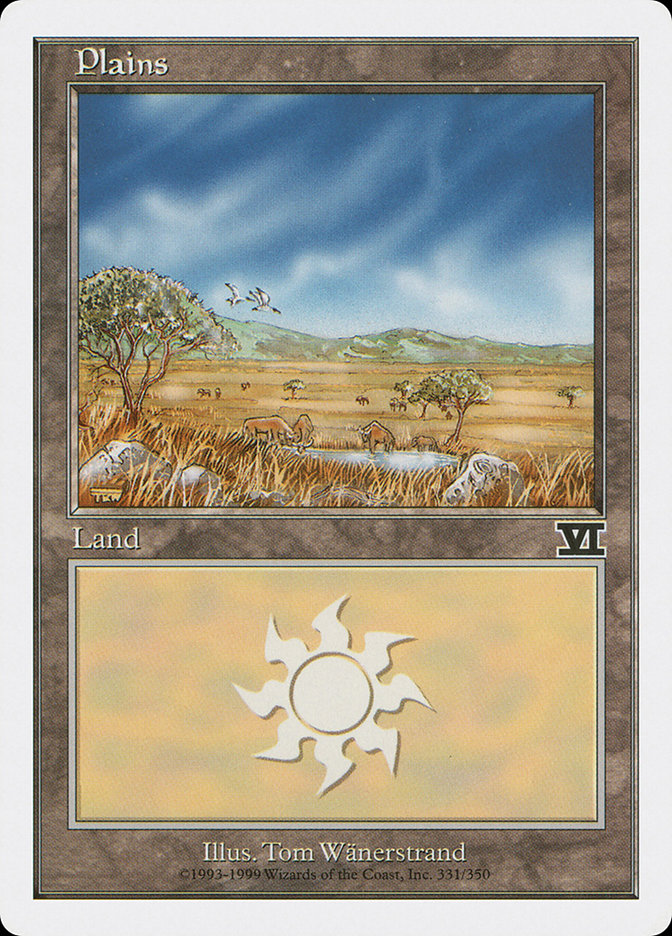 Magic | Plains (331) [Classic Sixth Edition] | The Nerd Merchant