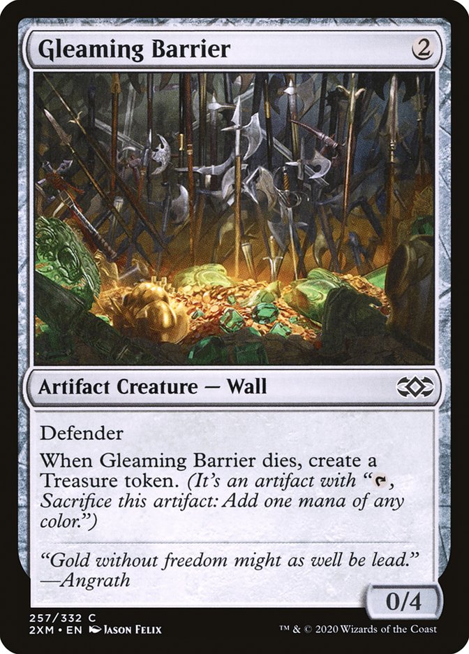 Magic | Gleaming Barrier [Double Masters] | The Nerd Merchant
