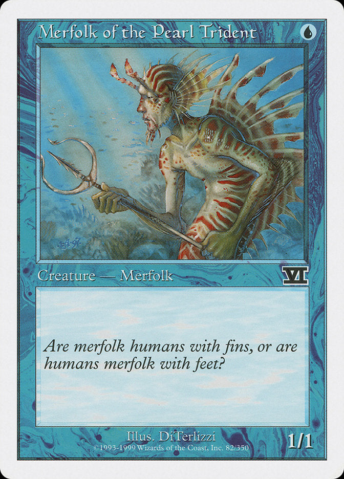 Magic | Merfolk of the Pearl Trident [Classic Sixth Edition] | The Nerd Merchant