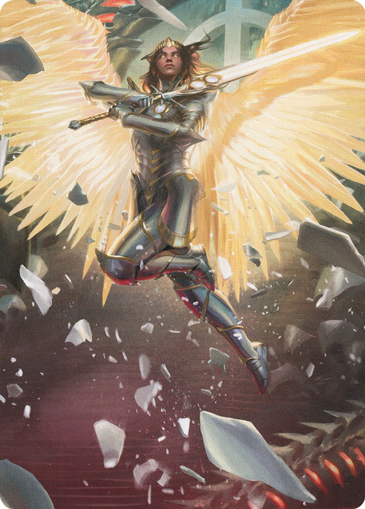 Magic | Archangel Elspeth Art Card [March of the Machine Art Series] | The Nerd Merchant