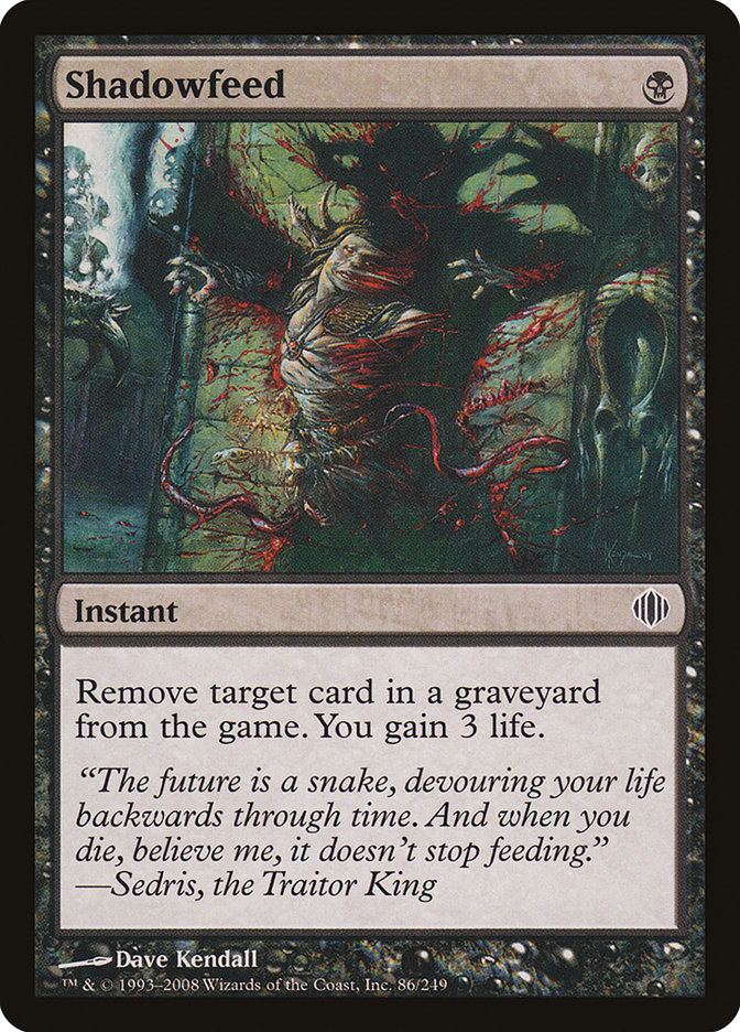 Magic | Shadowfeed [Shards of Alara] | The Nerd Merchant