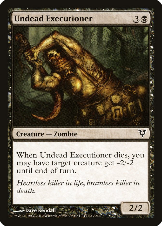 Magic | Undead Executioner [Avacyn Restored] | The Nerd Merchant