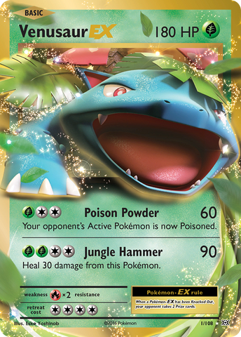 Pokemon | Venusaur EX (1/108) [XY: Evolutions] | The Nerd Merchant