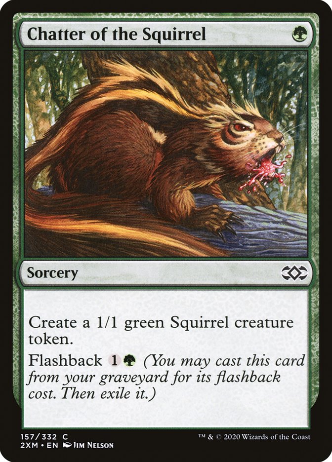 Magic | Chatter of the Squirrel [Double Masters] | The Nerd Merchant