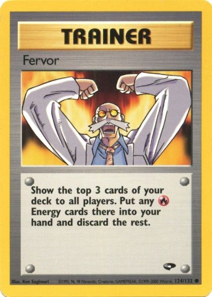Pokemon | Fervor (124/132) [Gym Challenge Unlimited] | The Nerd Merchant