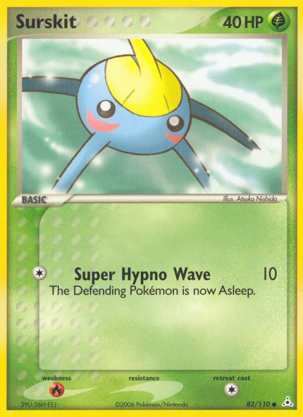 Pokemon | Surskit (82/110) [EX: Holon Phantoms] | The Nerd Merchant