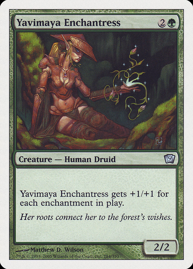 Magic | Yavimaya Enchantress [Ninth Edition] | The Nerd Merchant