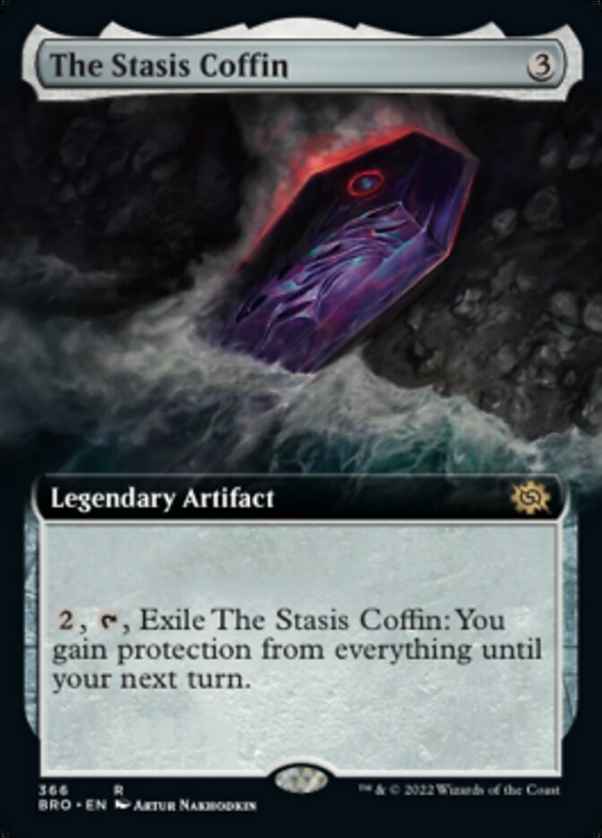 Magic | The Stasis Coffin (Extended Art) [The Brothers' War] | The Nerd Merchant