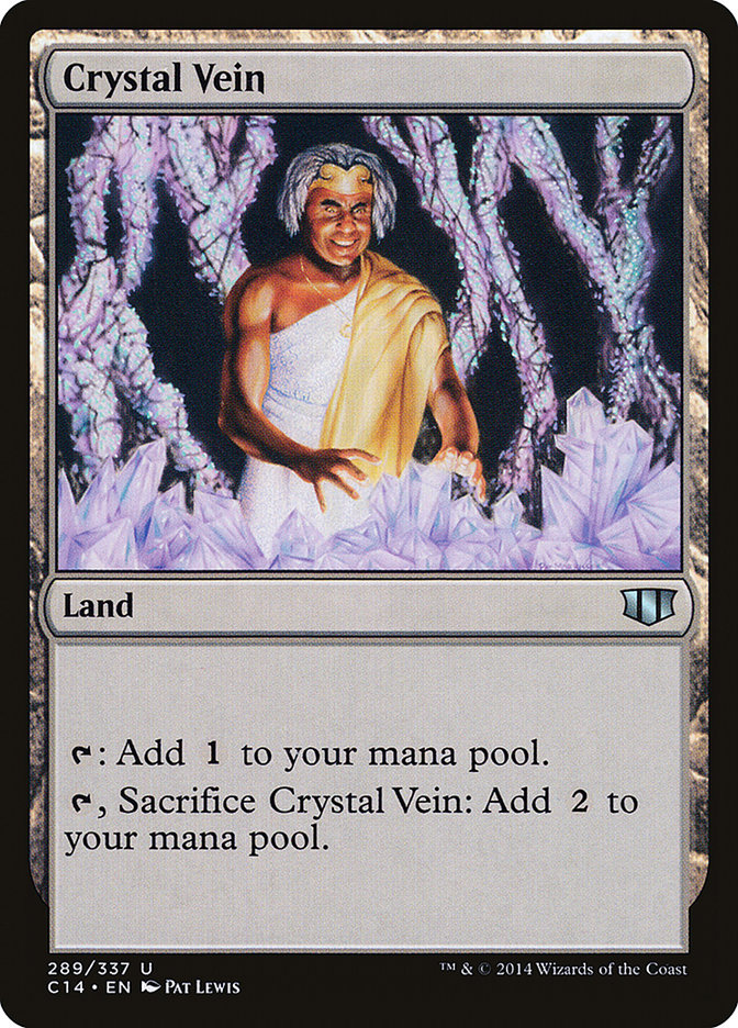 Magic | Crystal Vein [Commander 2014] | The Nerd Merchant
