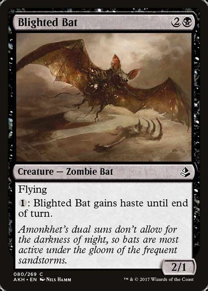 Magic | Blighted Bat [Amonkhet] | The Nerd Merchant