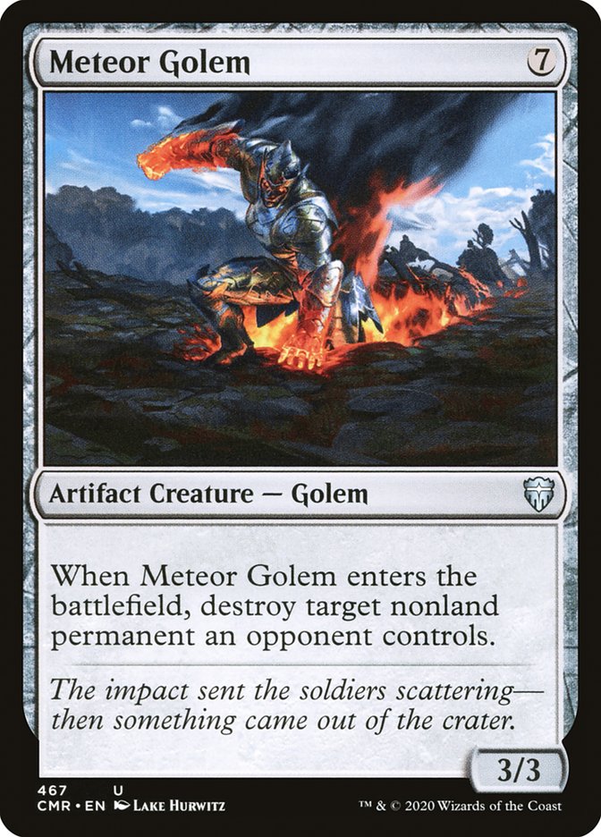 Magic | Meteor Golem (467) [Commander Legends] | The Nerd Merchant