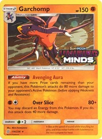 Pokemon | Garchomp (114/236) (Cosmos Holo) [Sun & Moon: Unified Minds] | The Nerd Merchant