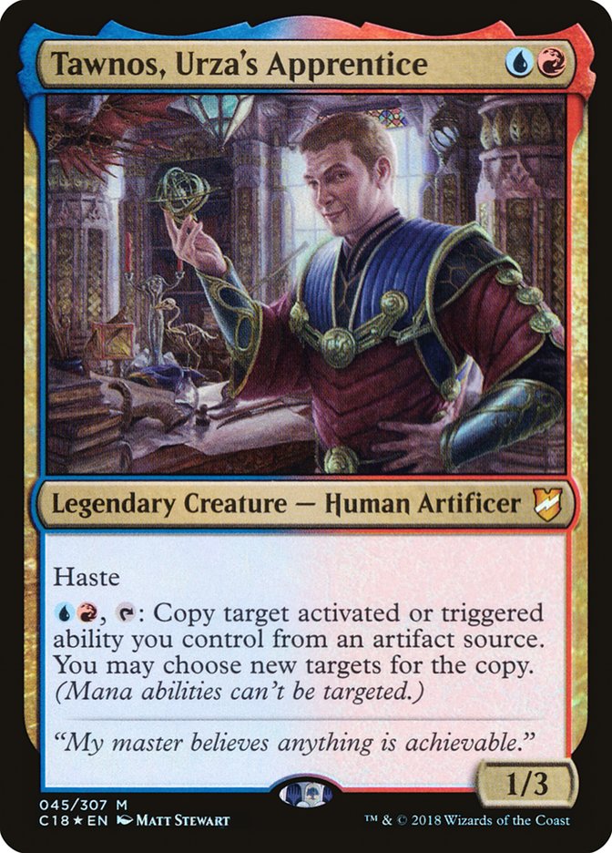 Magic | Tawnos, Urza's Apprentice [Commander 2018] | The Nerd Merchant