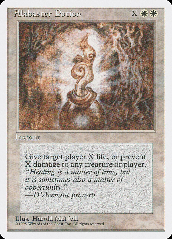 Magic | Alabaster Potion [Fourth Edition] | The Nerd Merchant