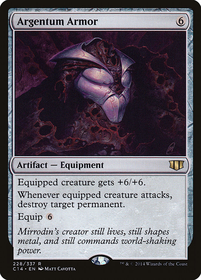 Magic | Argentum Armor [Commander 2014] | The Nerd Merchant