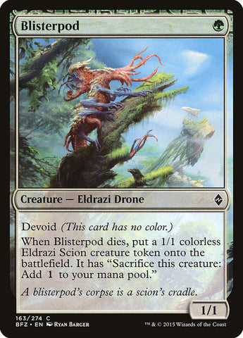 Magic | Blisterpod [Battle for Zendikar] | The Nerd Merchant