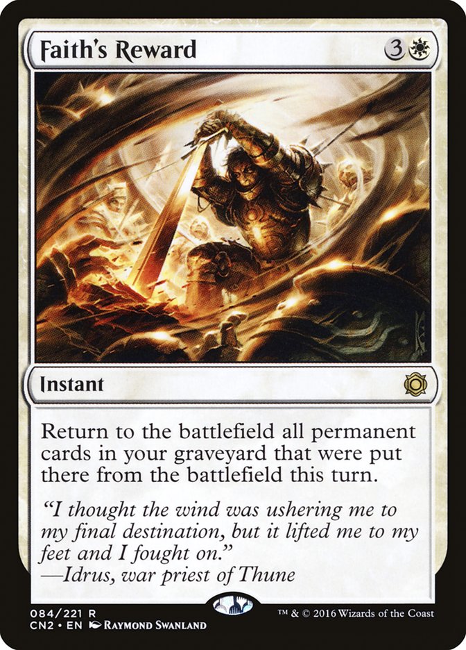 Magic | Faith's Reward [Conspiracy: Take the Crown] | The Nerd Merchant