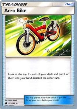 Pokemon | Acro Bike (123/168) (Dragones y Sombras - Pedro Eugenio Torres) [World Championships 2018] | The Nerd Merchant