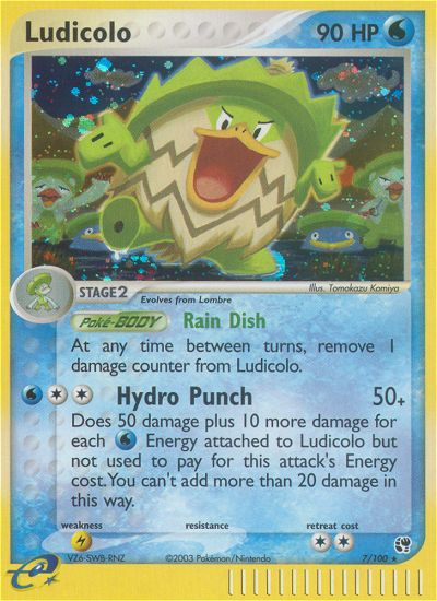 Pokemon | Ludicolo (7/100) [EX: Sandstorm] | The Nerd Merchant