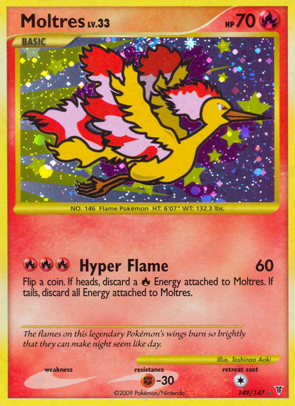 Pokemon | Moltres (149/147) [Platinum: Supreme Victors] | The Nerd Merchant