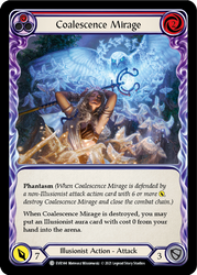 Flesh and Blood TCG | Coalescence Mirage (Red) [EVR144] (Everfest)  1st Edition Rainbow Foil | The Nerd Merchant