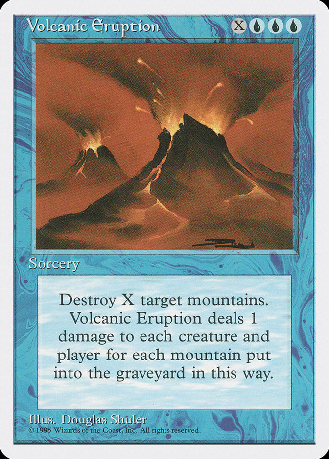 Magic | Volcanic Eruption [Fourth Edition] | The Nerd Merchant