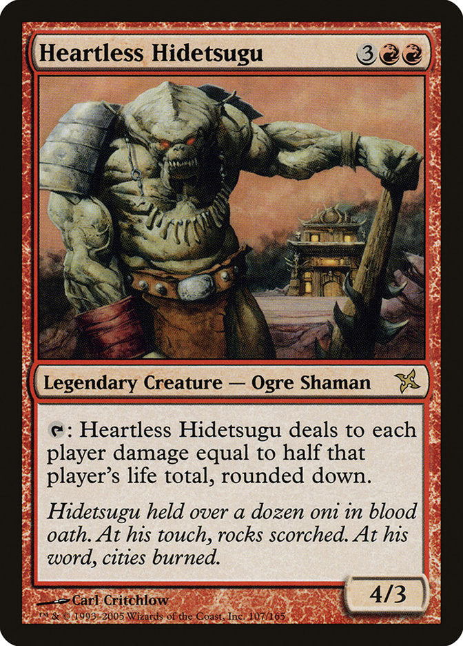 Magic | Heartless Hidetsugu [Betrayers of Kamigawa] | The Nerd Merchant