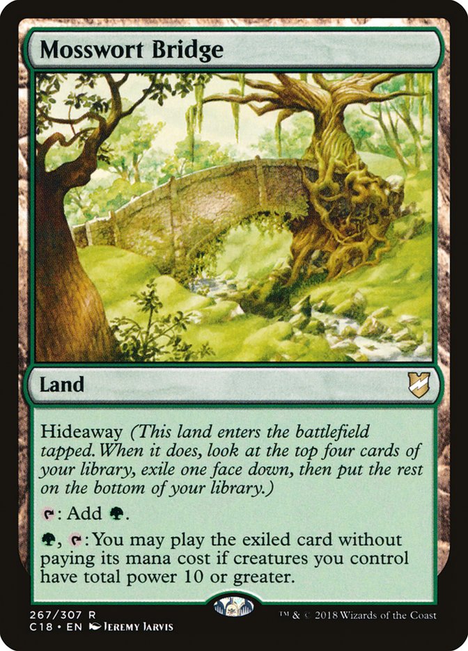 Magic | Mosswort Bridge [Commander 2018] | The Nerd Merchant