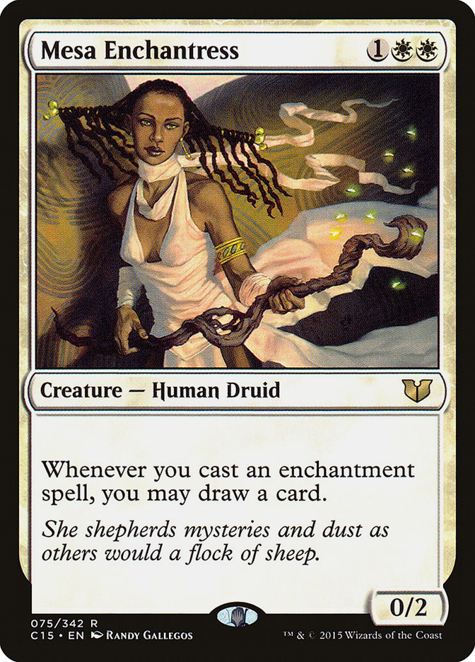 Magic | Mesa Enchantress [Commander 2015] | The Nerd Merchant