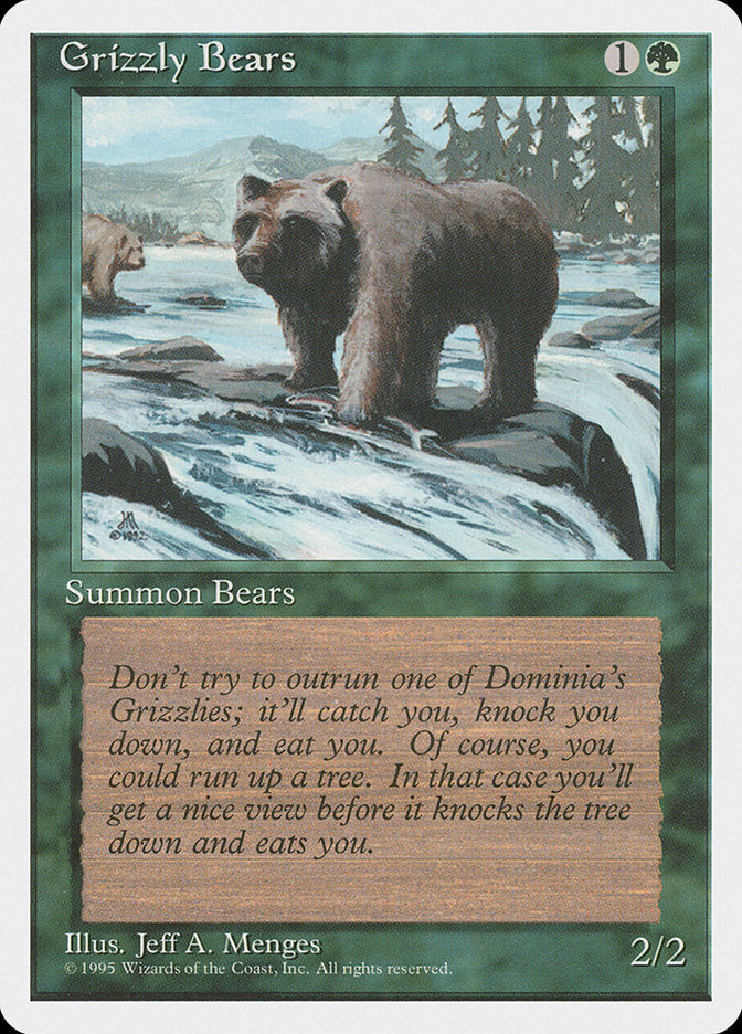 Magic | Grizzly Bears [Fourth Edition] | The Nerd Merchant