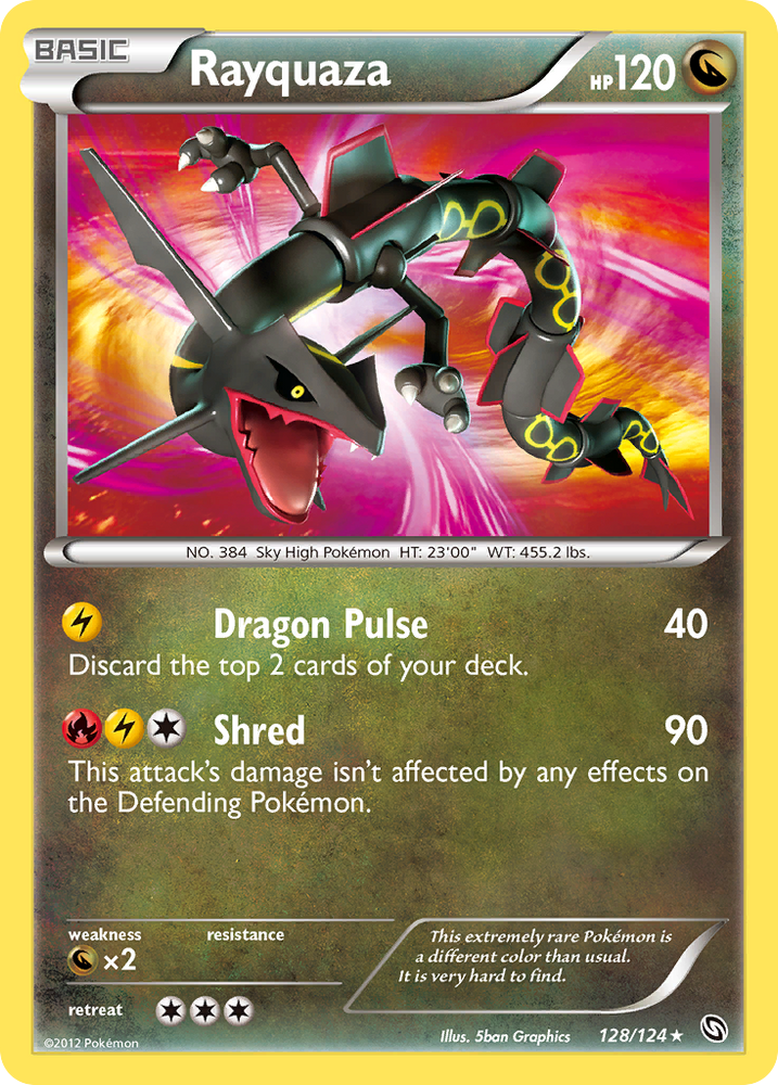 Pokemon | Rayquaza (128/124) [Black & White: Dragons Exalted] | The Nerd Merchant