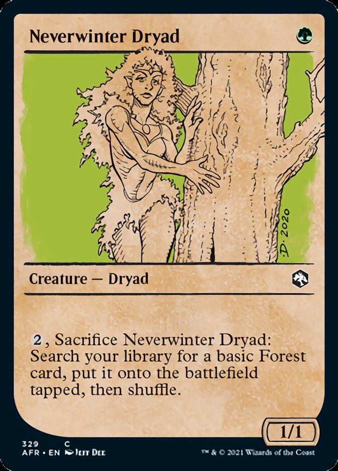 Magic | Neverwinter Dryad (Showcase) [Dungeons & Dragons: Adventures in the Forgotten Realms] | The Nerd Merchant