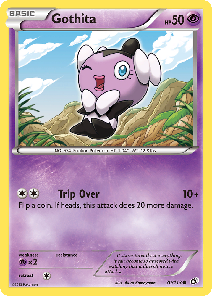Pokemon | Gothita (70/113) [Black & White: Legendary Treasures] | The Nerd Merchant