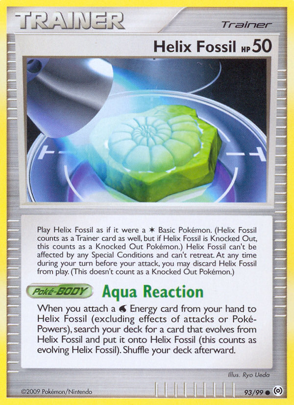 Pokemon | Helix Fossil (93/99) [Platinum: Arceus] | The Nerd Merchant