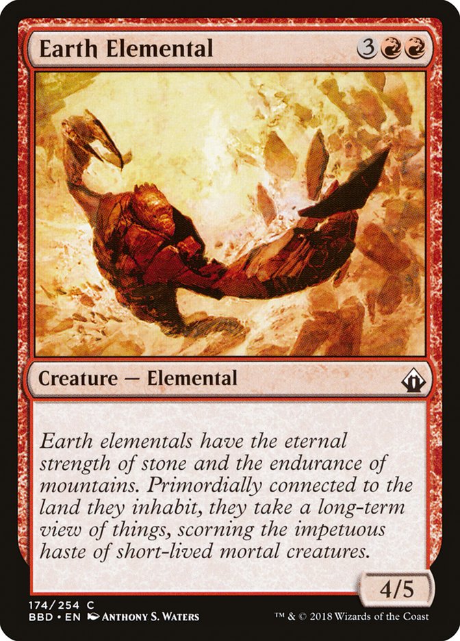 Magic | Earth Elemental [Battlebond] | The Nerd Merchant