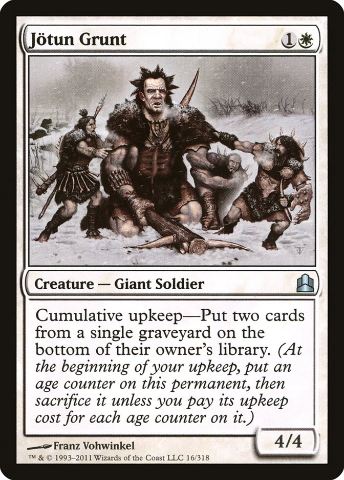 Magic | Jotun Grunt [Commander 2011] | The Nerd Merchant