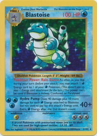 Pokemon | Blastoise (2/102) [Base Set Shadowless Unlimited] | The Nerd Merchant