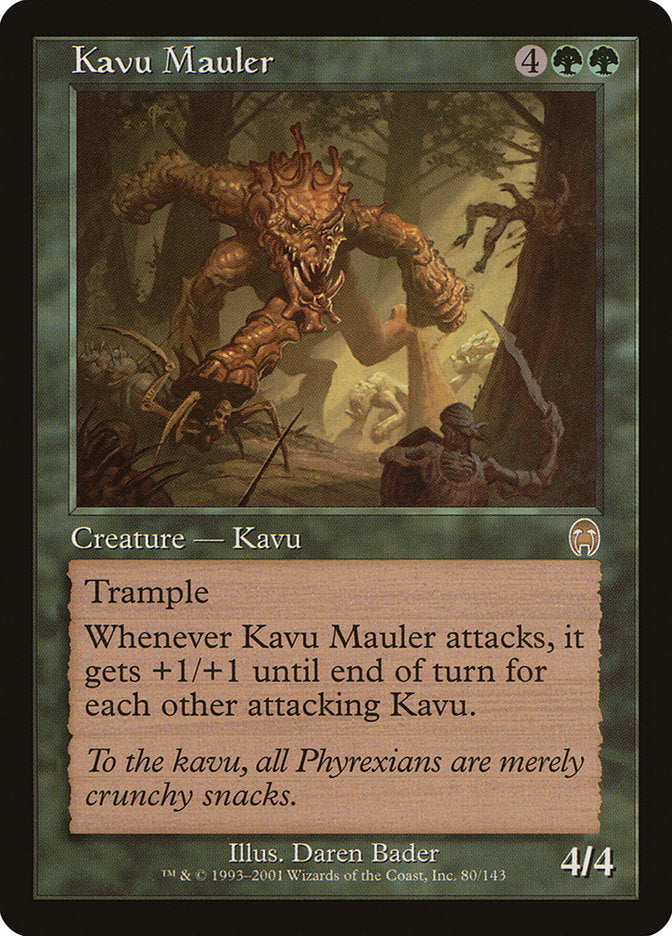 Magic | Kavu Mauler [Apocalypse] | The Nerd Merchant