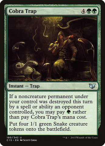 Magic | Cobra Trap [Commander 2015] | The Nerd Merchant