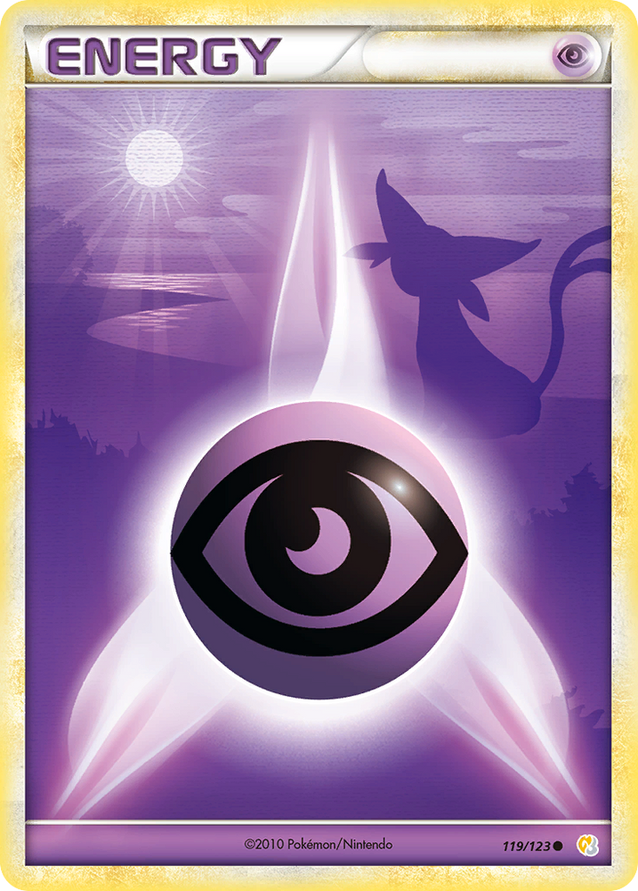 Pokemon | Psychic Energy (119/123) [HeartGold & SoulSilver: Base Set] | The Nerd Merchant